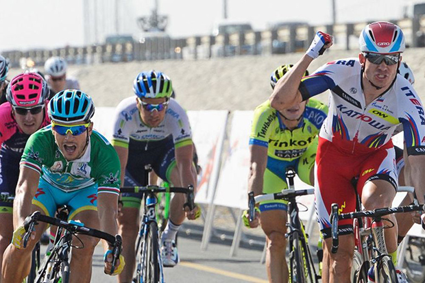 Tour of Oman Stage 3 finish